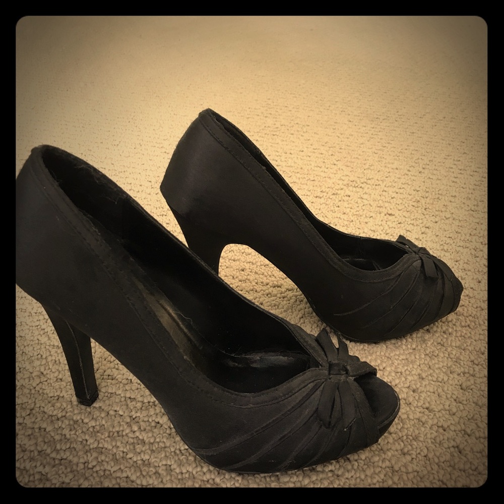 Black heels